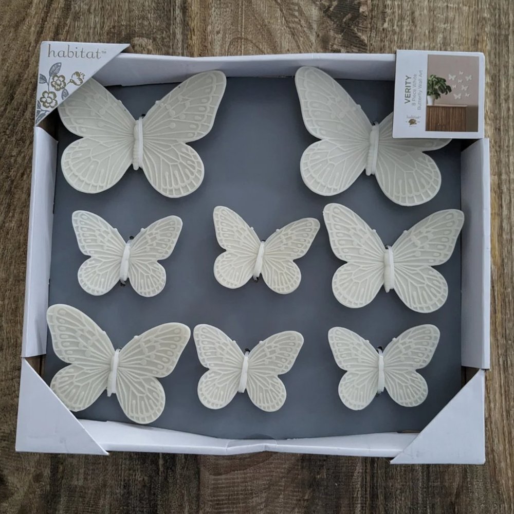 Butterfly wall decoration